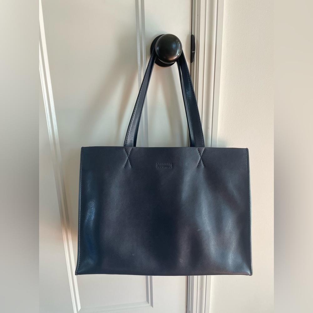 Charles & Keith Dark Blue Shoulder Bag